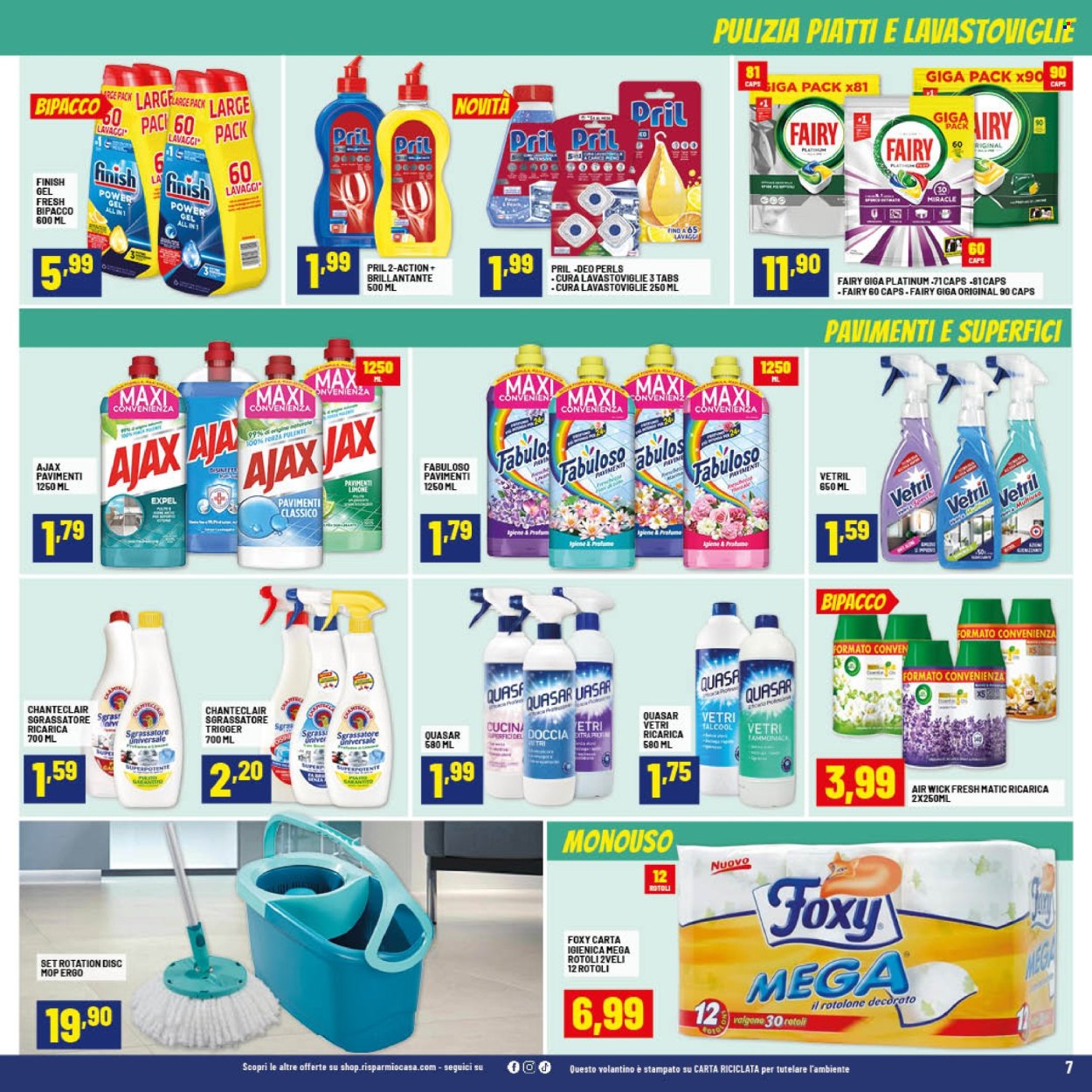Volantino Risparmio Casa - 7/1/2026 - 18/1/2026. Pagina 7