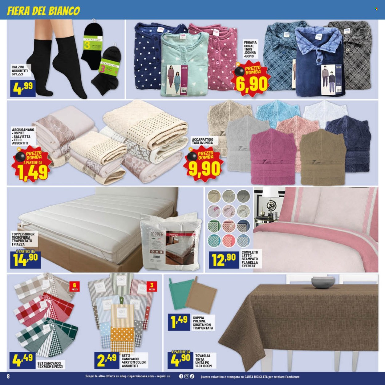Volantino Risparmio Casa - 7/1/2026 - 18/1/2026. Pagina 8