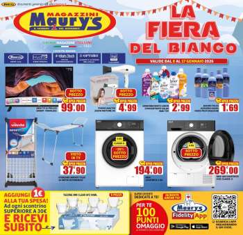 Volantino Maury's - 8/1/2026 - 17/1/2026.