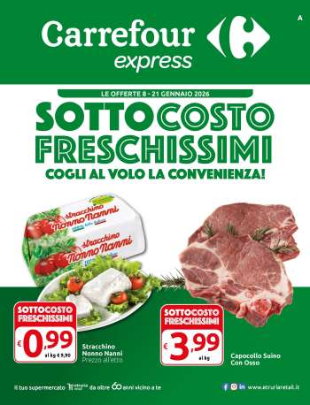 Volantino Carrefour - 8/1/2026 - 21/1/2026.