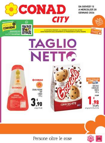 Volantino Conad City - 15/1/2026 - 28/1/2026.