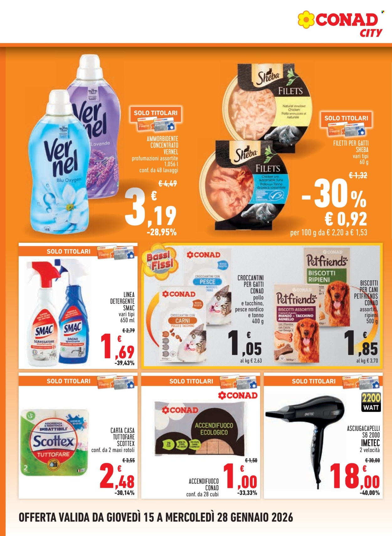 Volantino Conad City - 15/1/2026 - 28/1/2026. Pagina 18