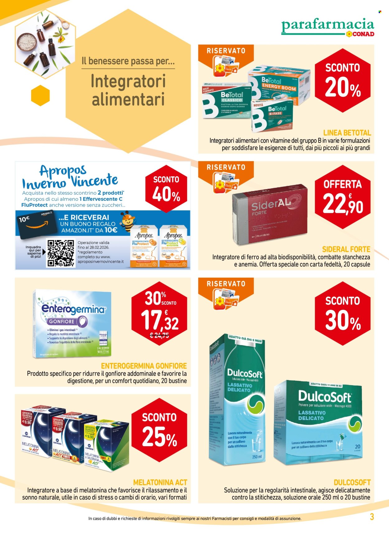 Leták Parafarmacia Conad - 7.1.2026 - 28.1.2026. Strana 3