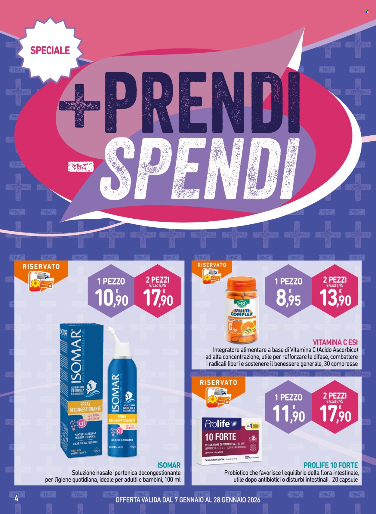Leták Parafarmacia Conad - 7.1.2026 - 28.1.2026. Strana 4