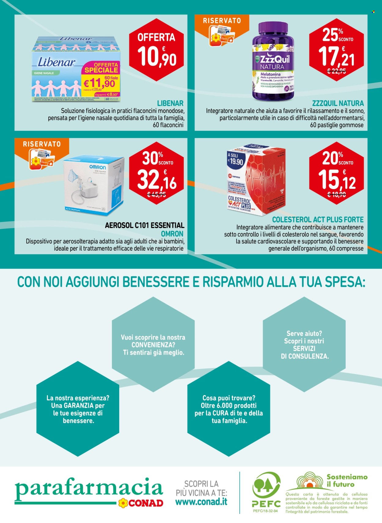 Volantino Parafarmacia Conad - 7/1/2026 - 28/1/2026. Pagina 8