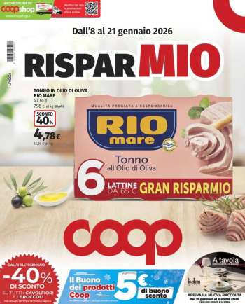 Volantino Coop - 8/1/2026 - 21/1/2026.