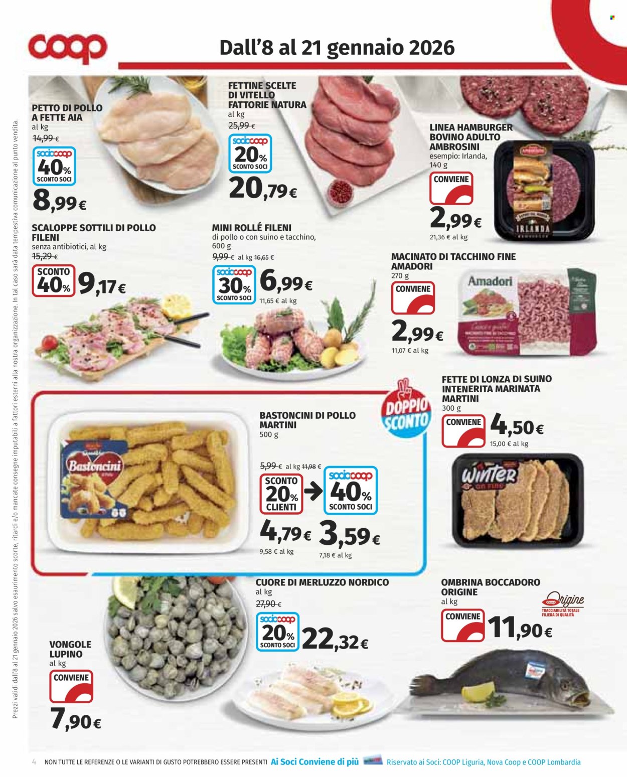 Leták Coop - 8.1.2026 - 21.1.2026. Strana 4