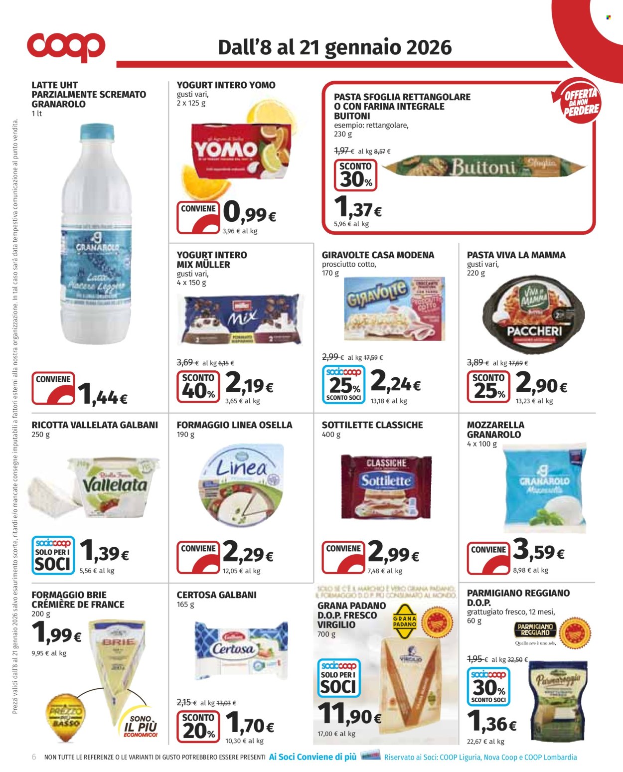 Leták Coop - 8.1.2026 - 21.1.2026. Strana 6