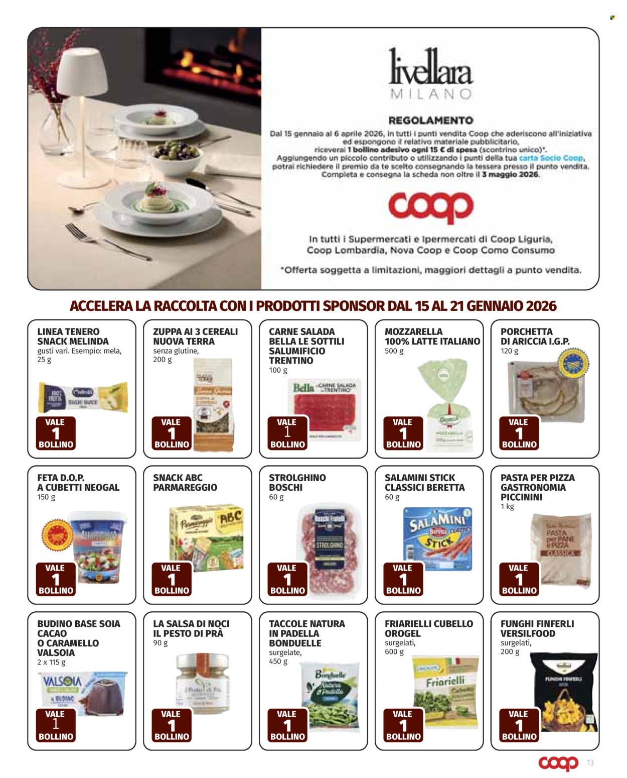 Leták Coop - 8.1.2026 - 21.1.2026. Strana 13
