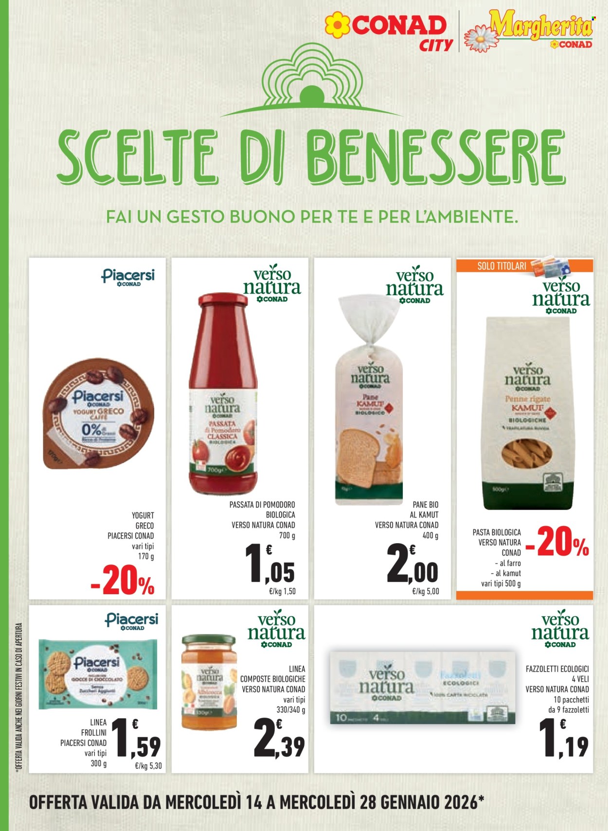 Volantino Margherita Conad - 14/1/2026 - 28/1/2026. Pagina 12