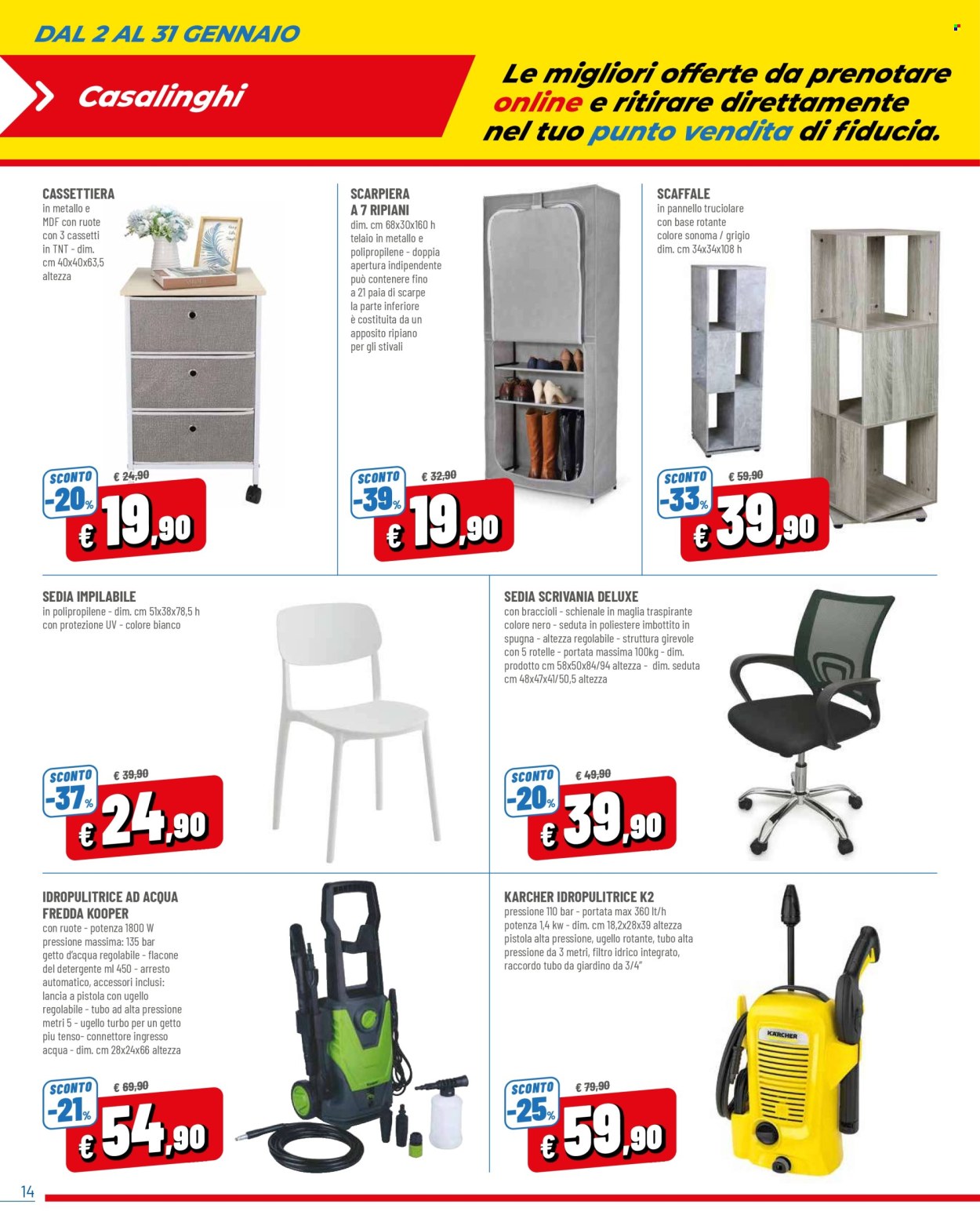 Volantino Dpiù - 2/1/2026 - 31/1/2026. Pagina 14