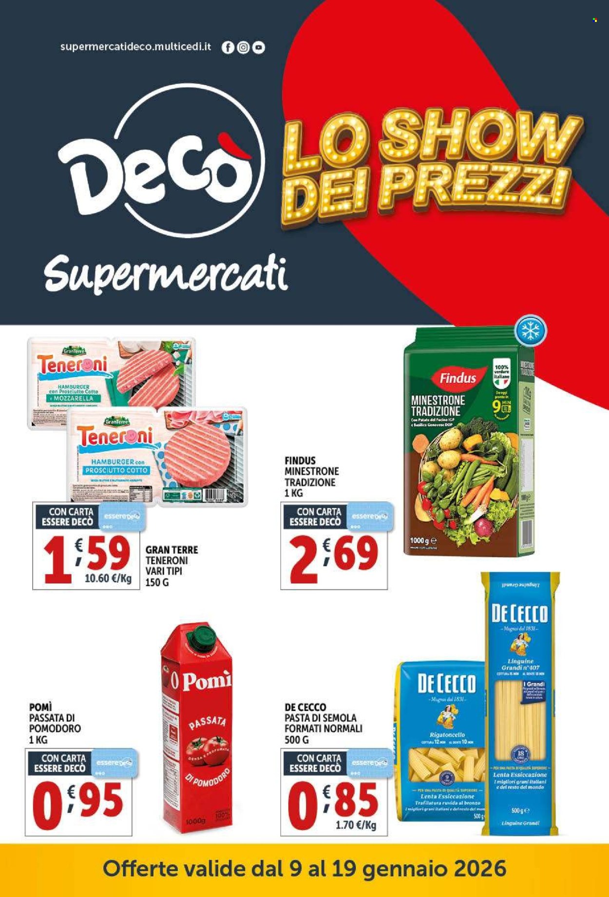 Volantino Deco - 9/1/2026 - 19/1/2026. Pagina 1