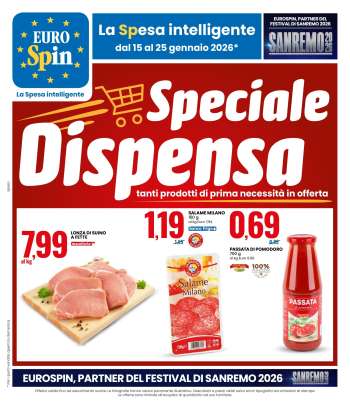 Volantino EuroSpin - 15/1/2026 - 25/1/2026.