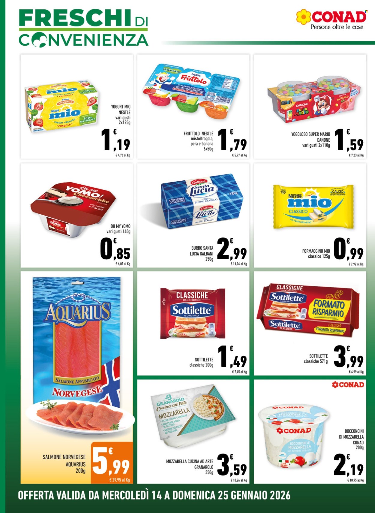 Volantino Margherita Conad - 14/1/2026 - 25/1/2026. Pagina 2