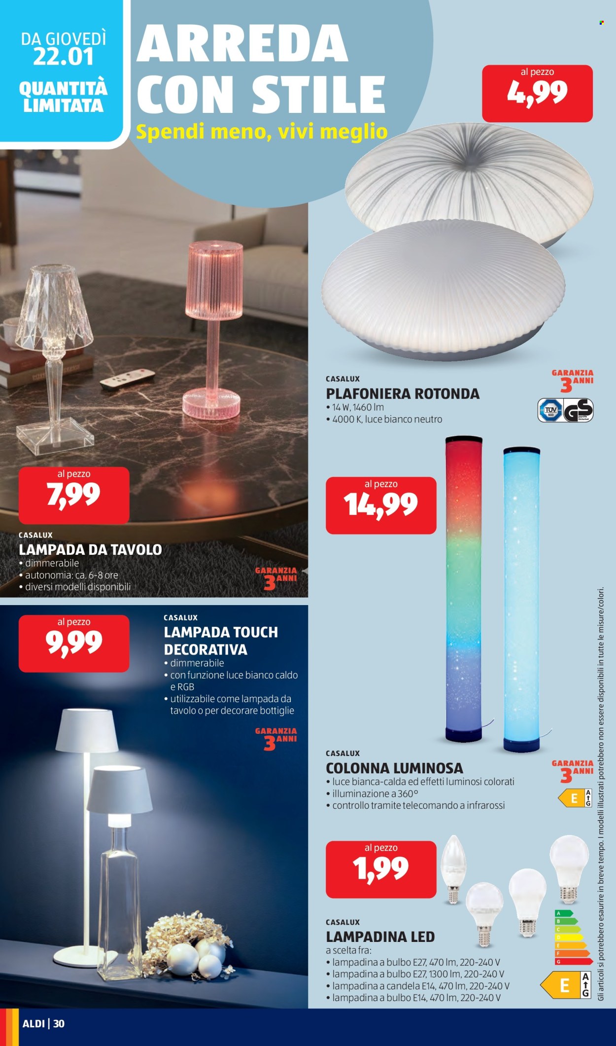 Volantino Aldi - 19/1/2026 - 25/1/2026. Pagina 30