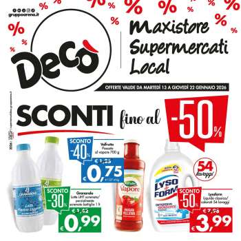 Volantino Deco - 13/1/2026 - 22/1/2026.