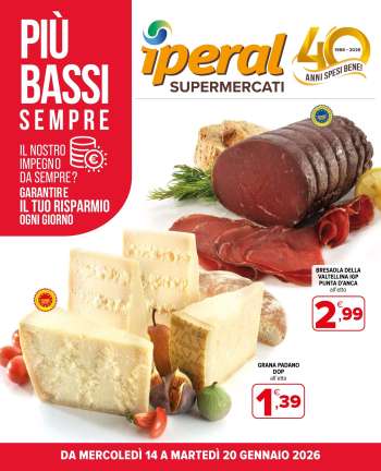 Volantino Iperal - 14/1/2026 - 20/1/2026.