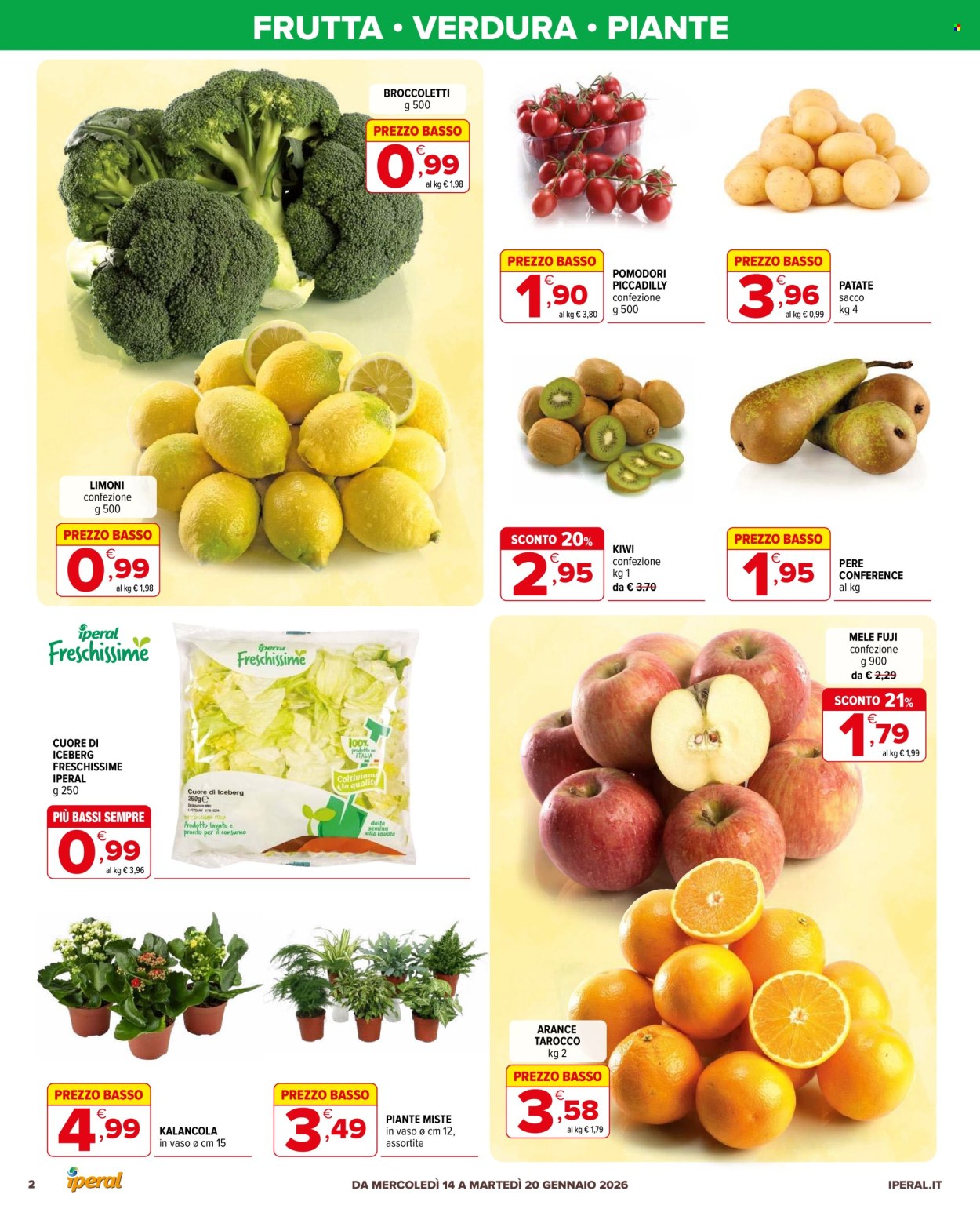 Volantino Iperal - 14/1/2026 - 20/1/2026. Pagina 2
