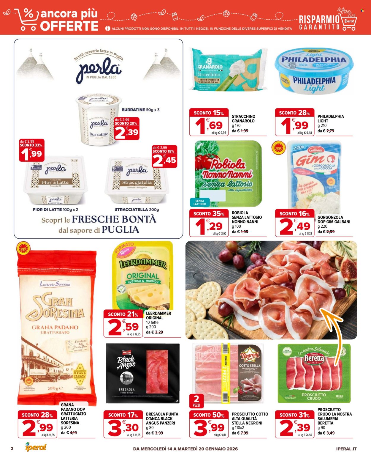 Volantino Iperal - 14/1/2026 - 20/1/2026. Pagina 2