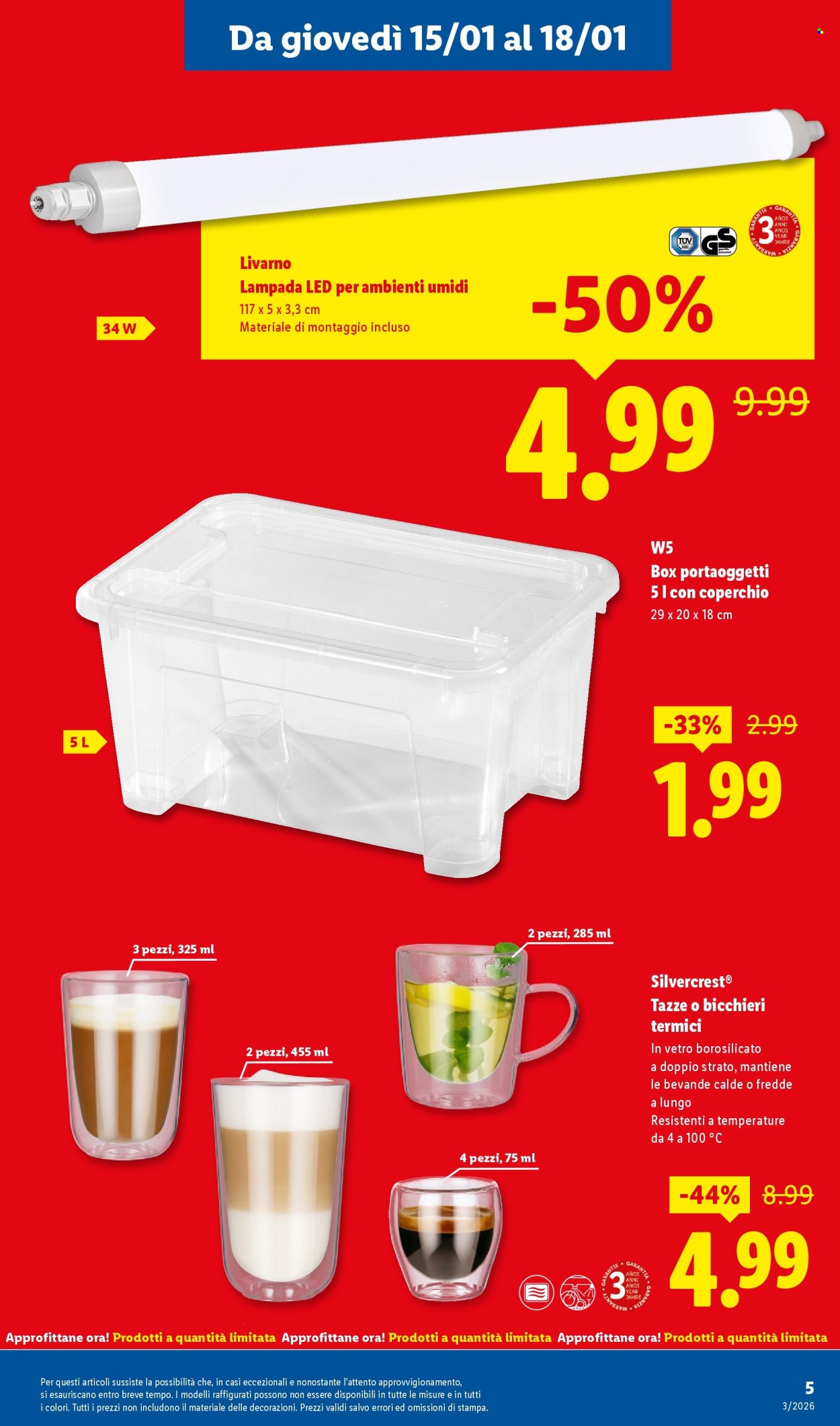 Volantino Lidl - 15/1/2026 - 18/1/2026. Pagina 5