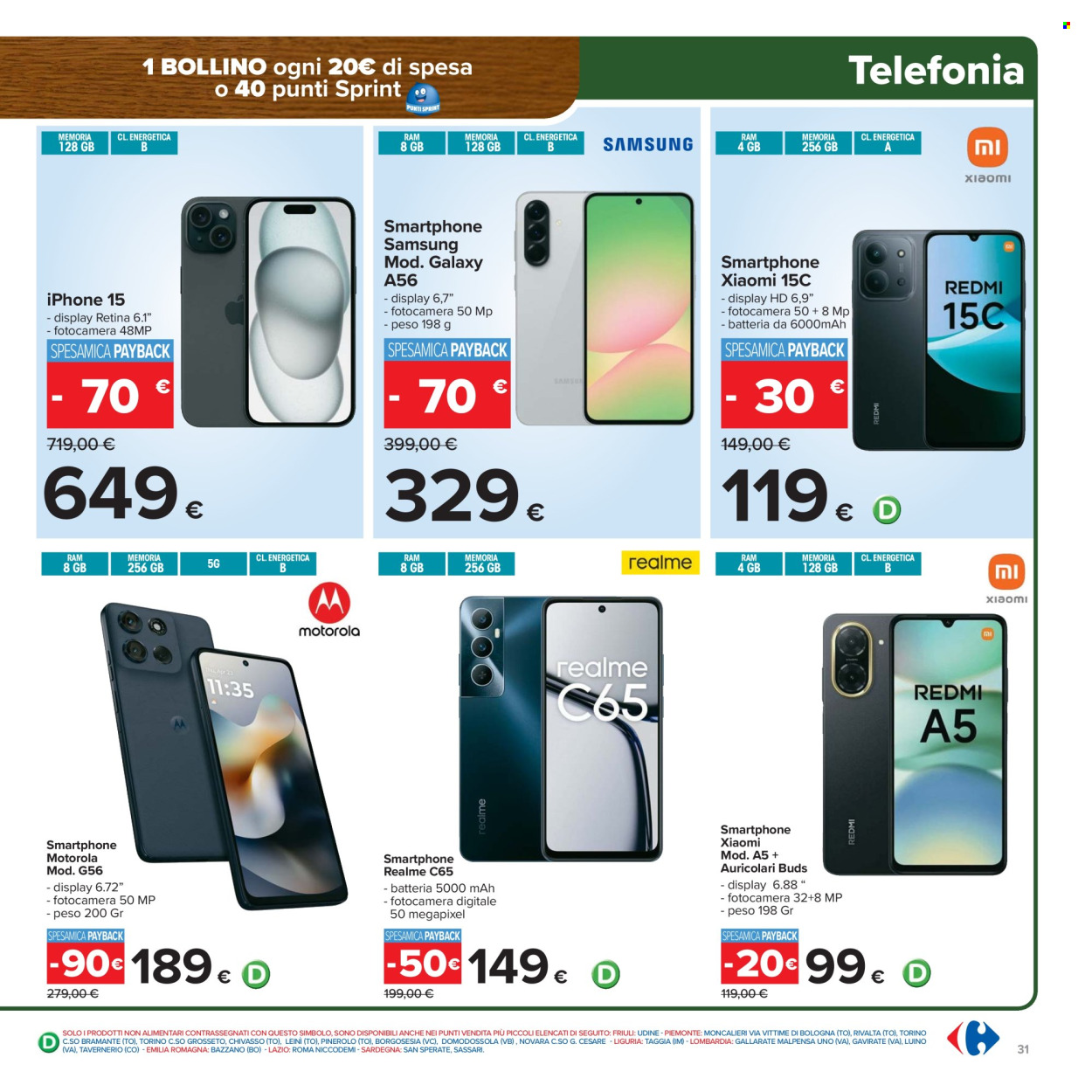 Volantino Carrefour - 15/1/2026 - 26/1/2026. Pagina 31