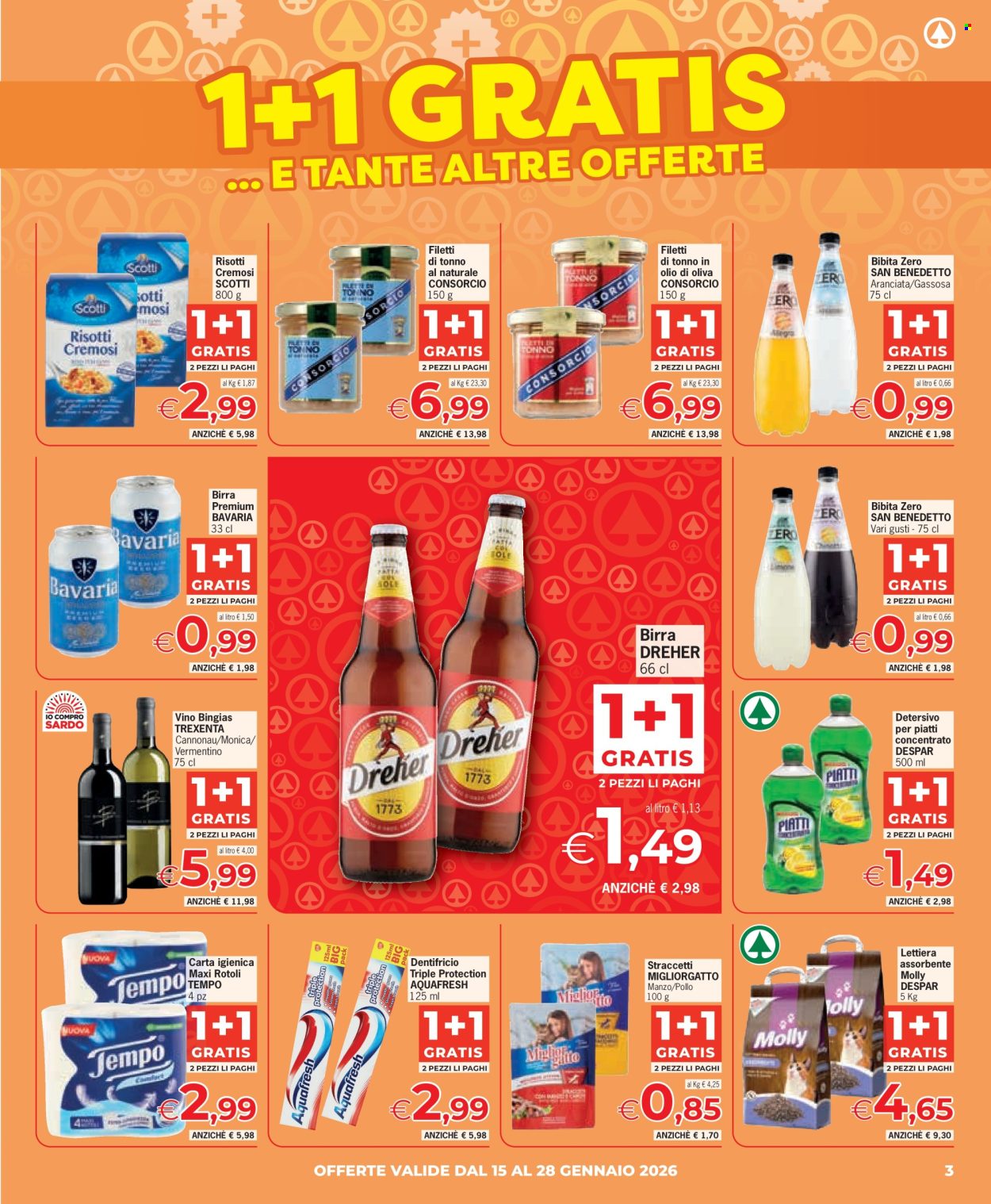Leták Eurospar - 15.1.2026 - 28.1.2026. Strana 3