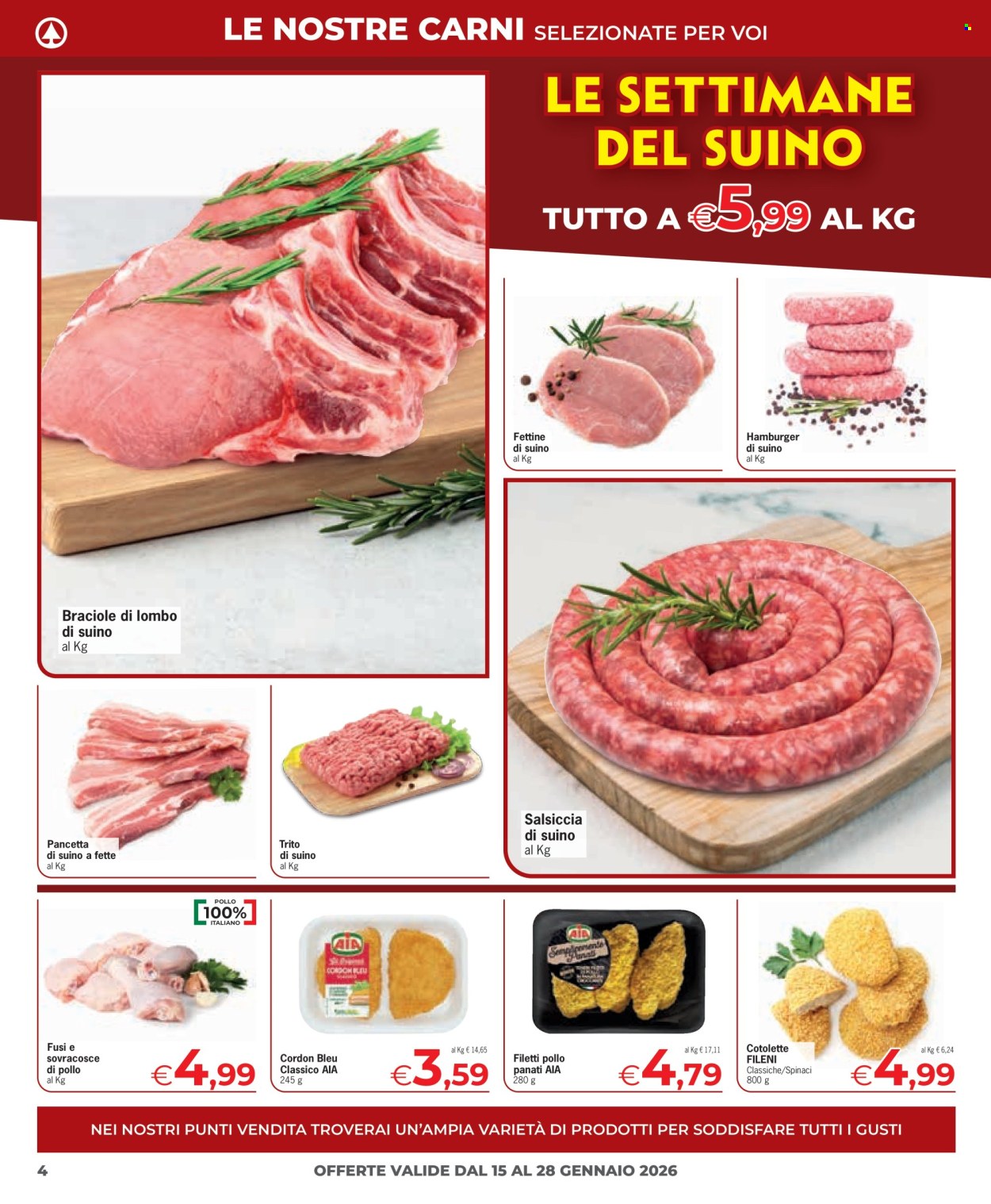 Volantino Eurospar - 15/1/2026 - 28/1/2026. Pagina 4