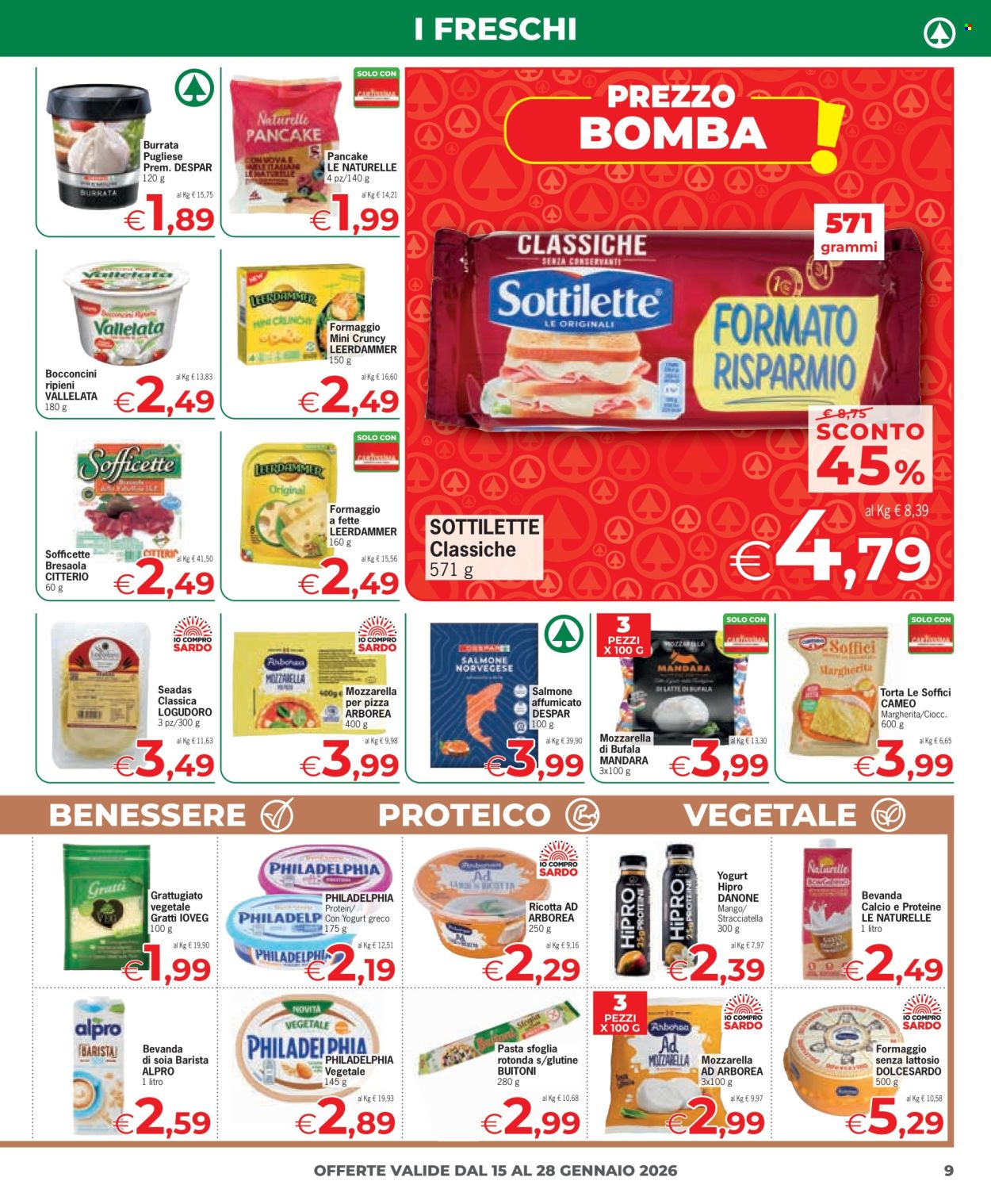 Leták Eurospar - 15.1.2026 - 28.1.2026. Strana 9