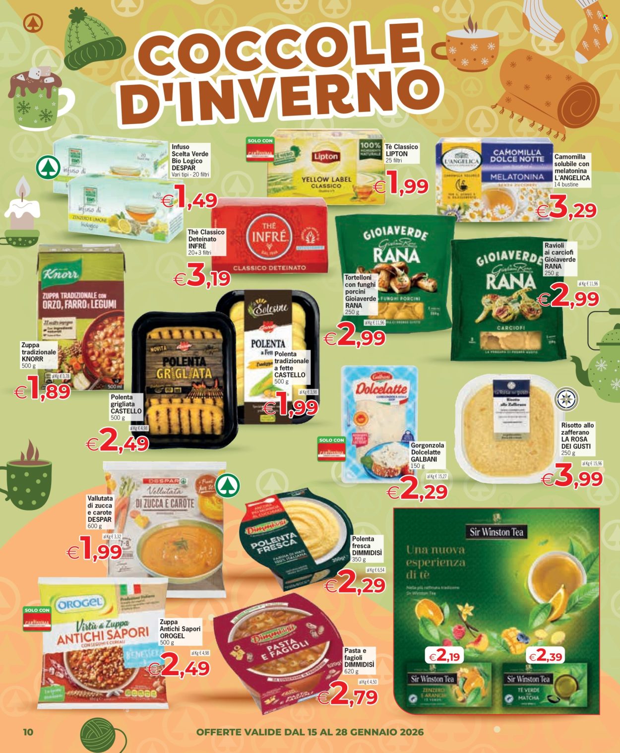 Leták Eurospar - 15.1.2026 - 28.1.2026. Strana 10