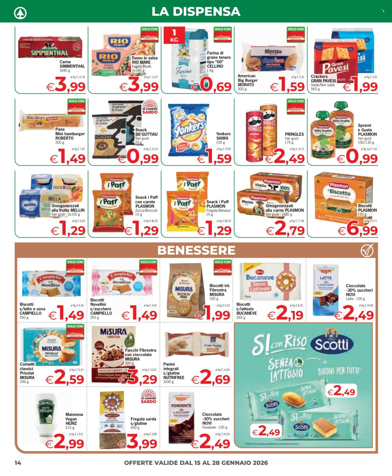 Leták Eurospar - 15.1.2026 - 28.1.2026. Strana 14