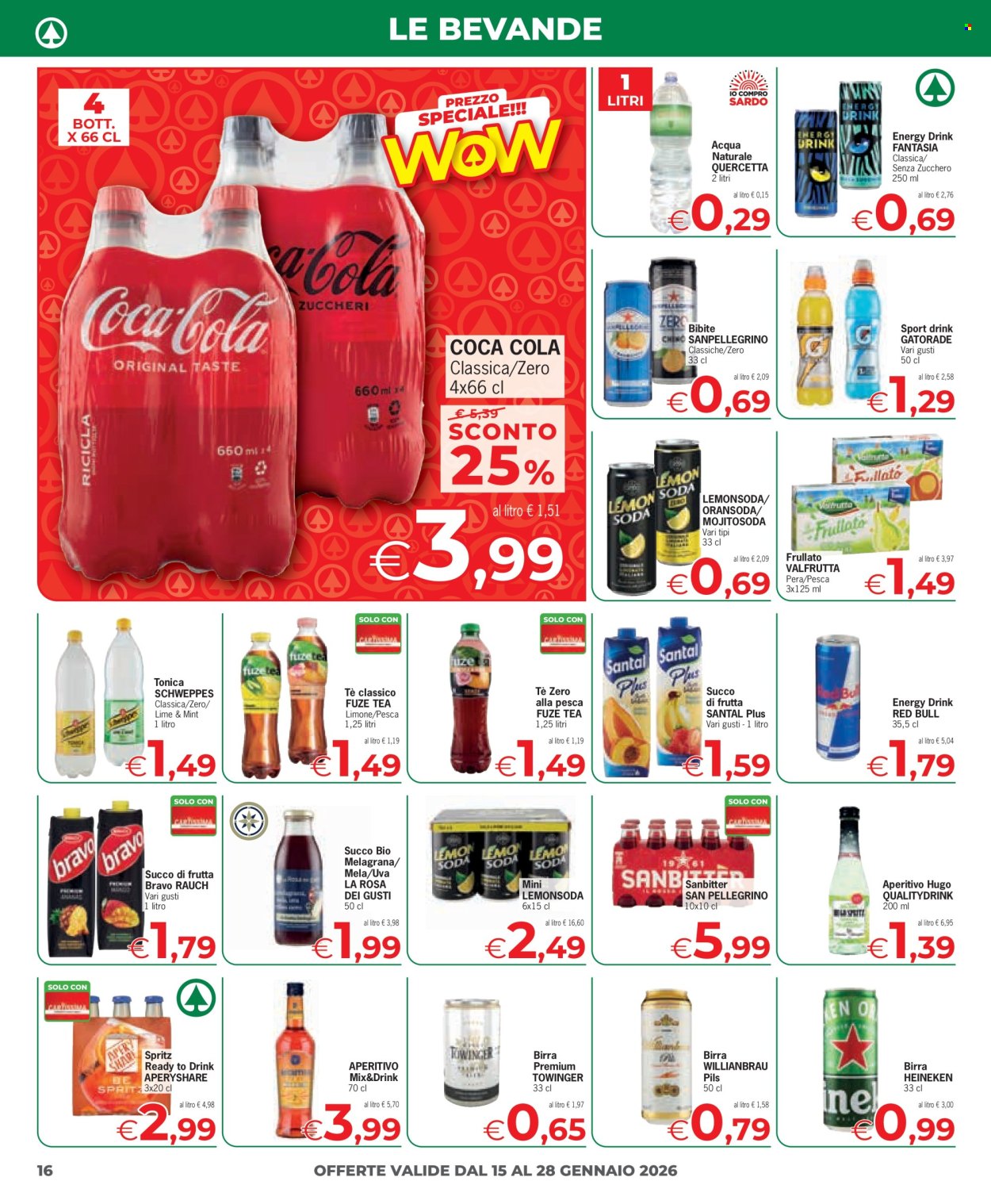 Leták Eurospar - 15.1.2026 - 28.1.2026. Strana 16
