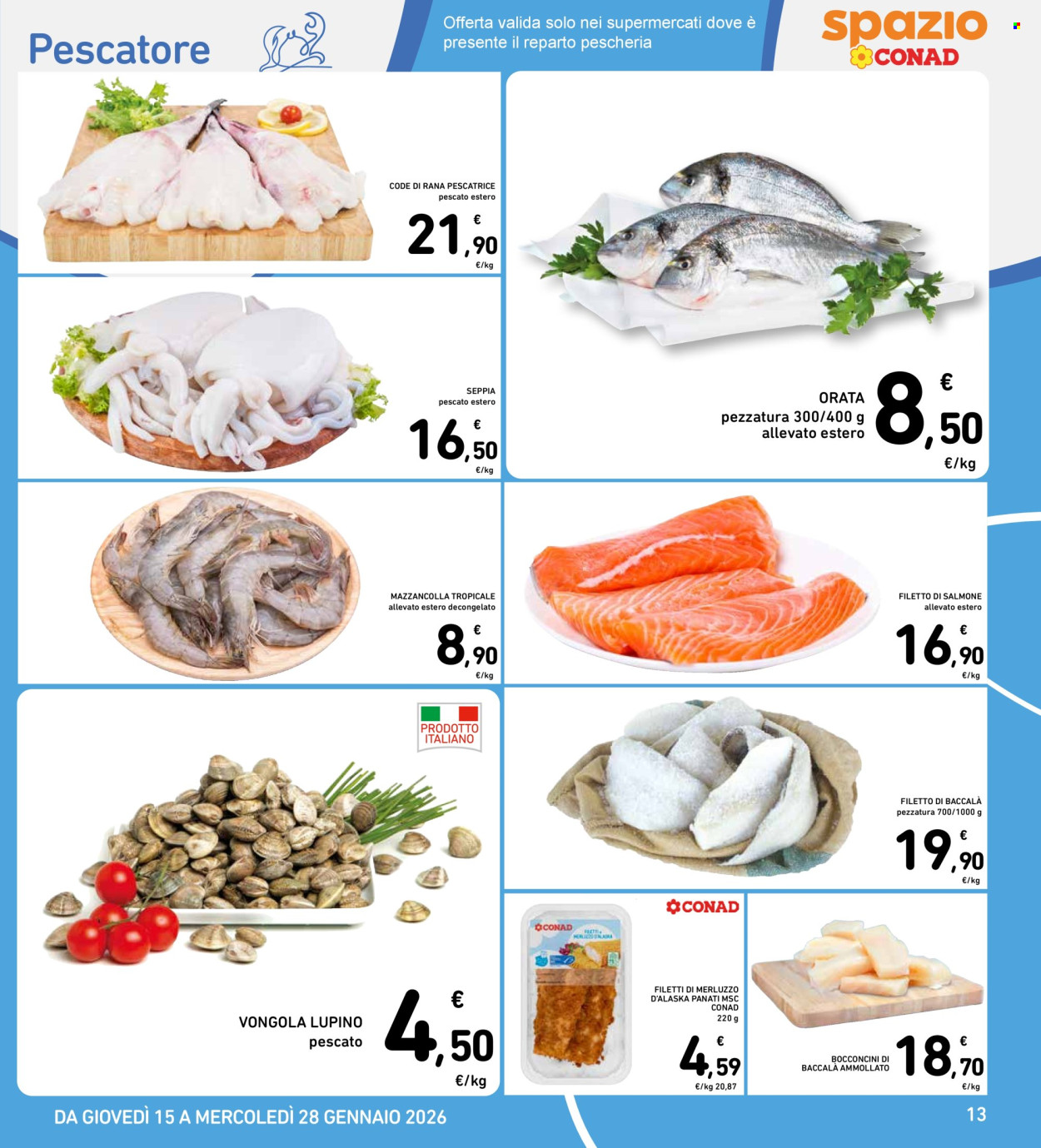 Volantino Spazio Conad - 15/1/2026 - 28/1/2026. Pagina 13