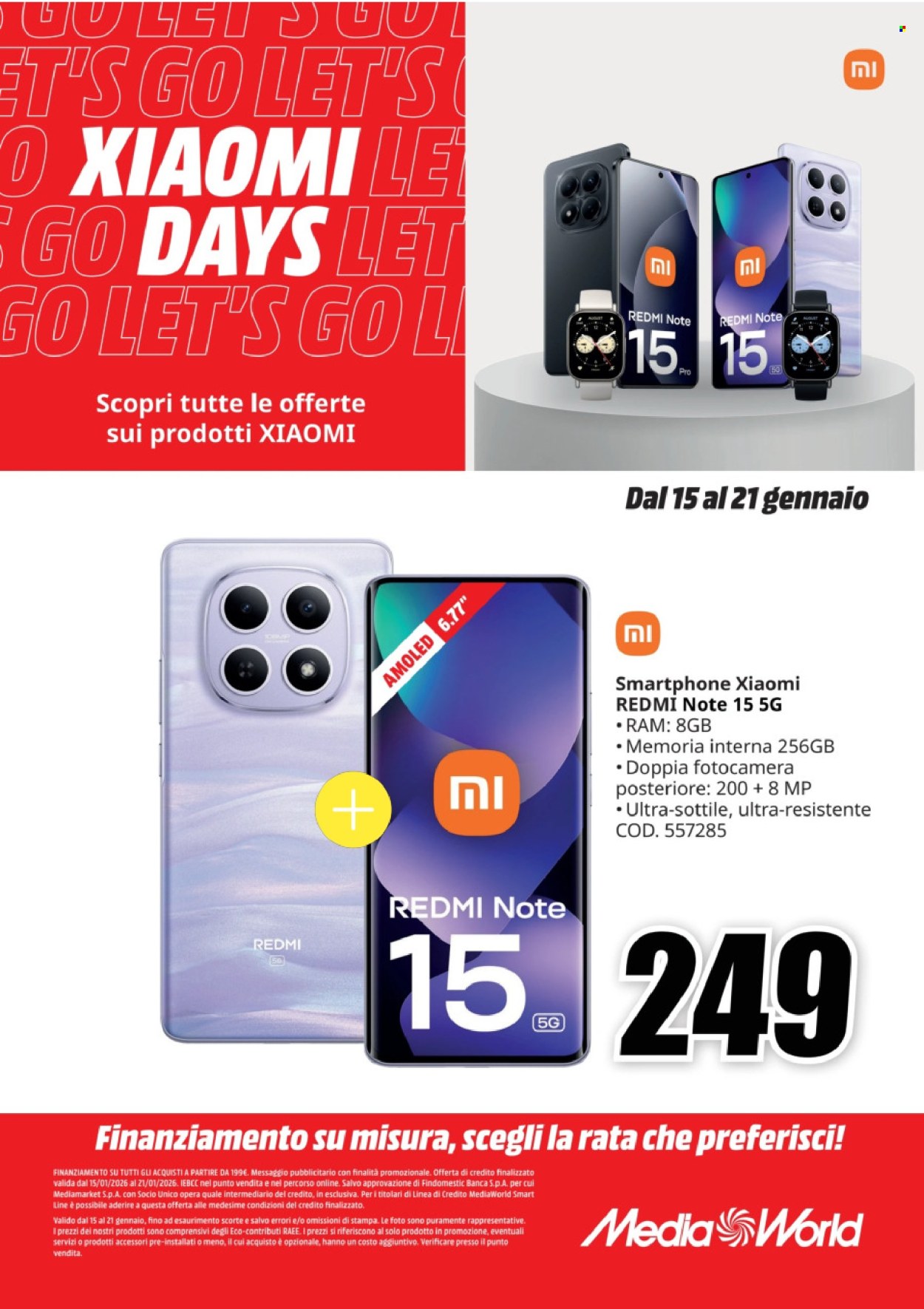 Volantino MediaWorld - 15/1/2026 - 21/1/2026. Pagina 2