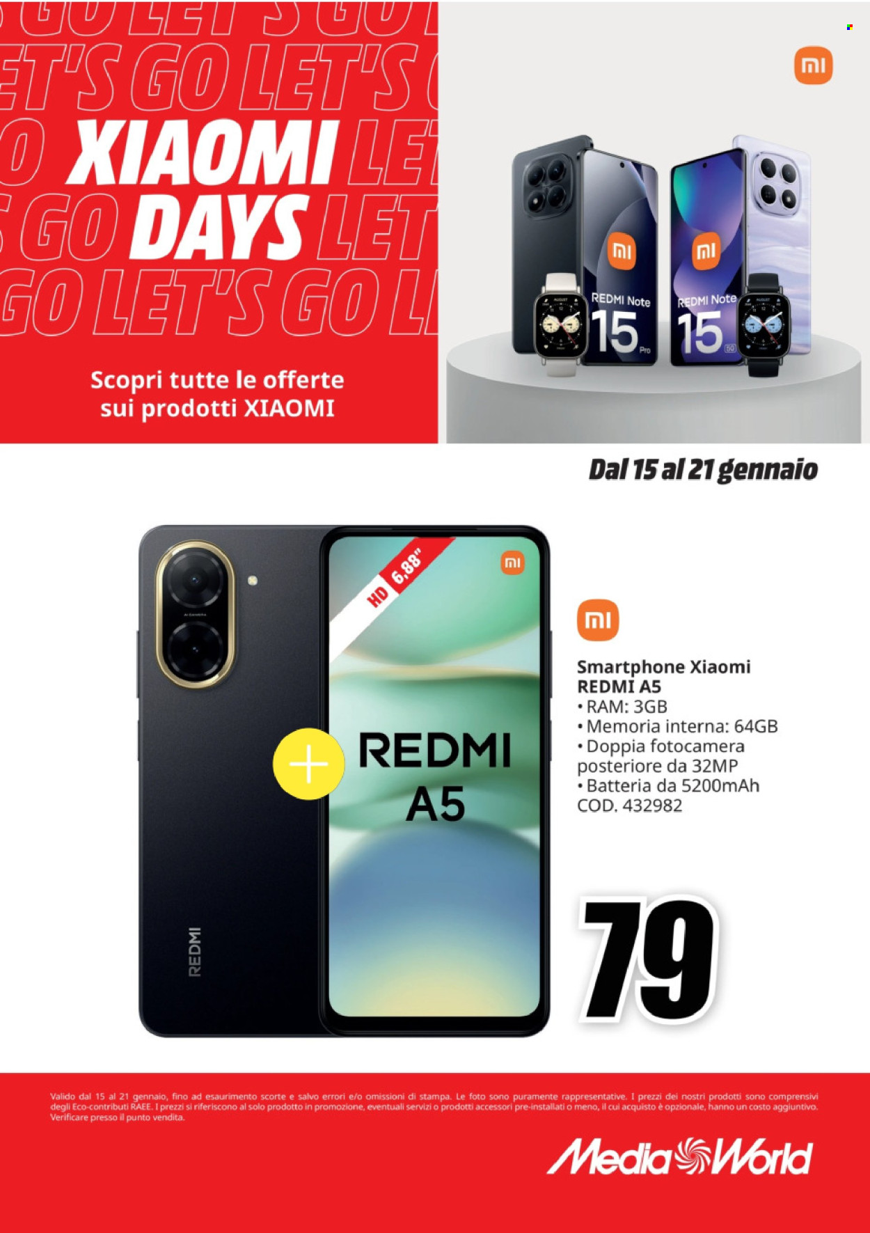 Volantino MediaWorld - 15/1/2026 - 21/1/2026. Pagina 5