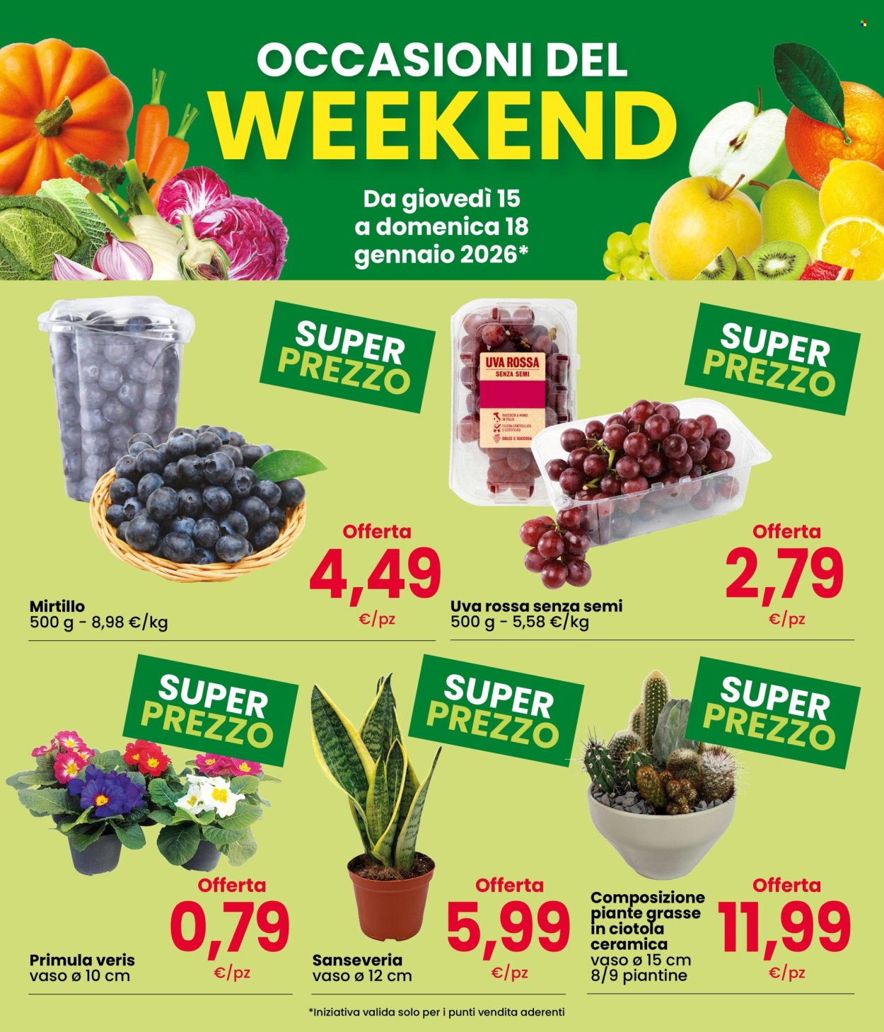 Volantino Eurospar - 15/1/2026 - 18/1/2026. Pagina 2