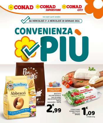 Volantino Conad - 21/1/2026 - 28/1/2026.