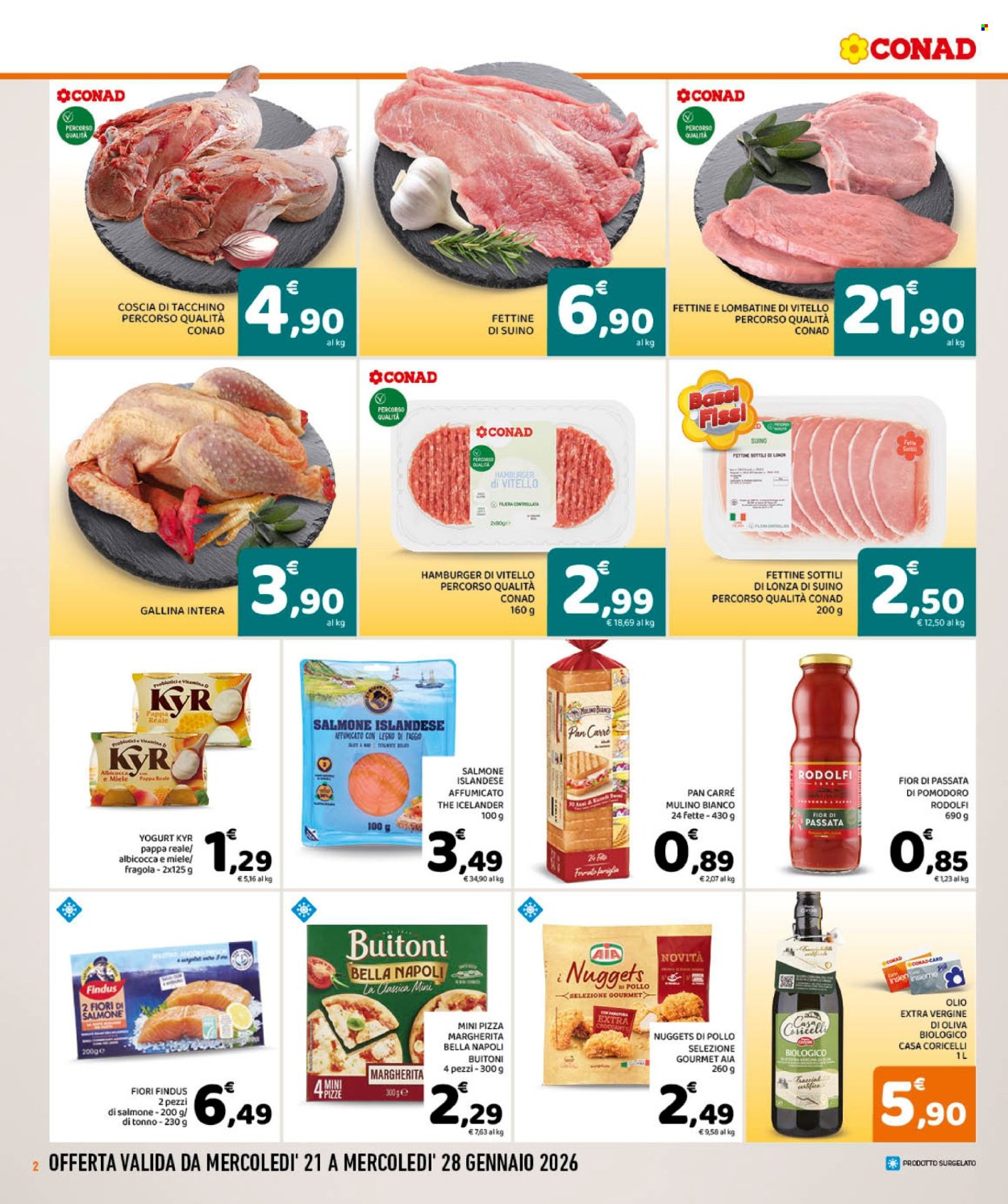 Leták Conad - 21.1.2026 - 28.1.2026. Strana 2