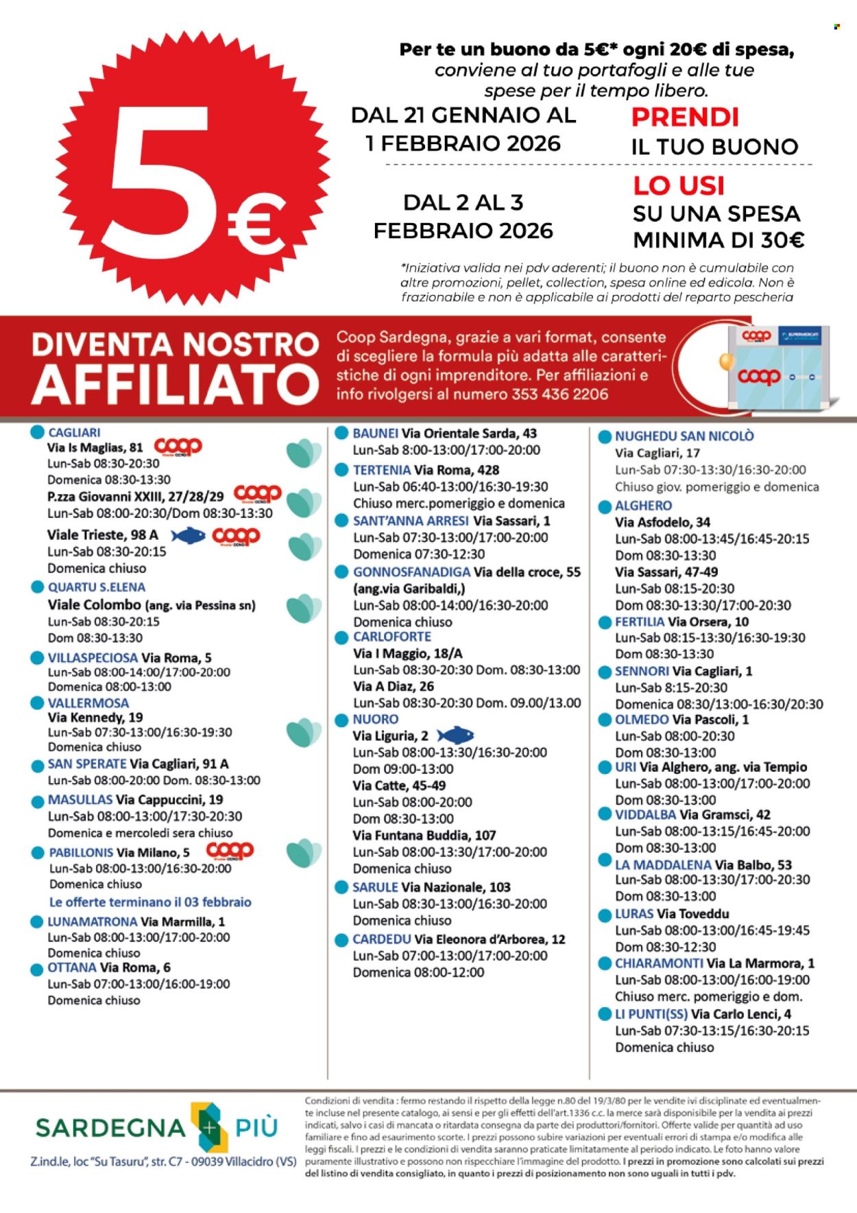 Leták Coop - 21.1.2026 - 31.1.2026. Strana 22