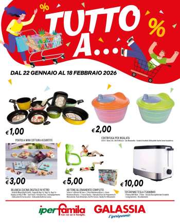 Volantino Famila - 22/1/2026 - 18/2/2026.