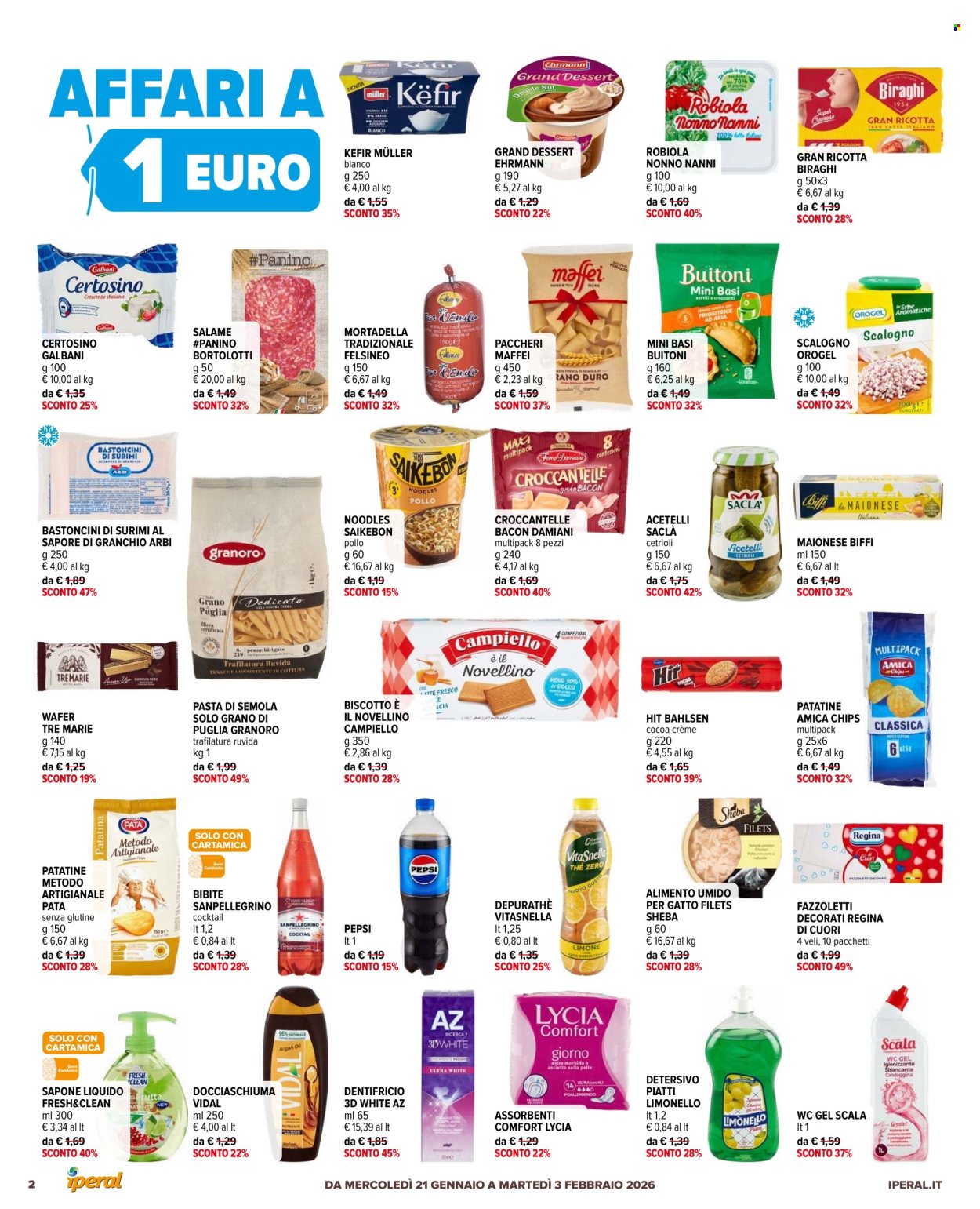 Volantino Iperal - 21/1/2026 - 3/2/2026. Pagina 2