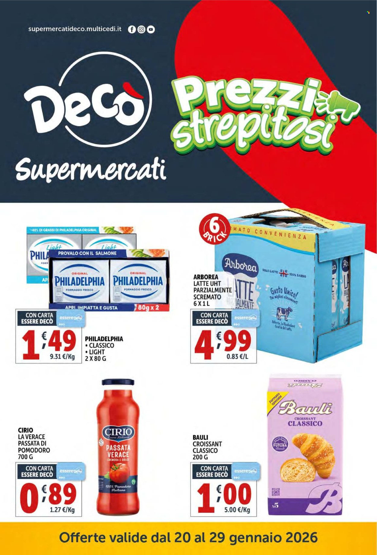 Volantino Deco - 20/1/2026 - 29/1/2026. Pagina 1