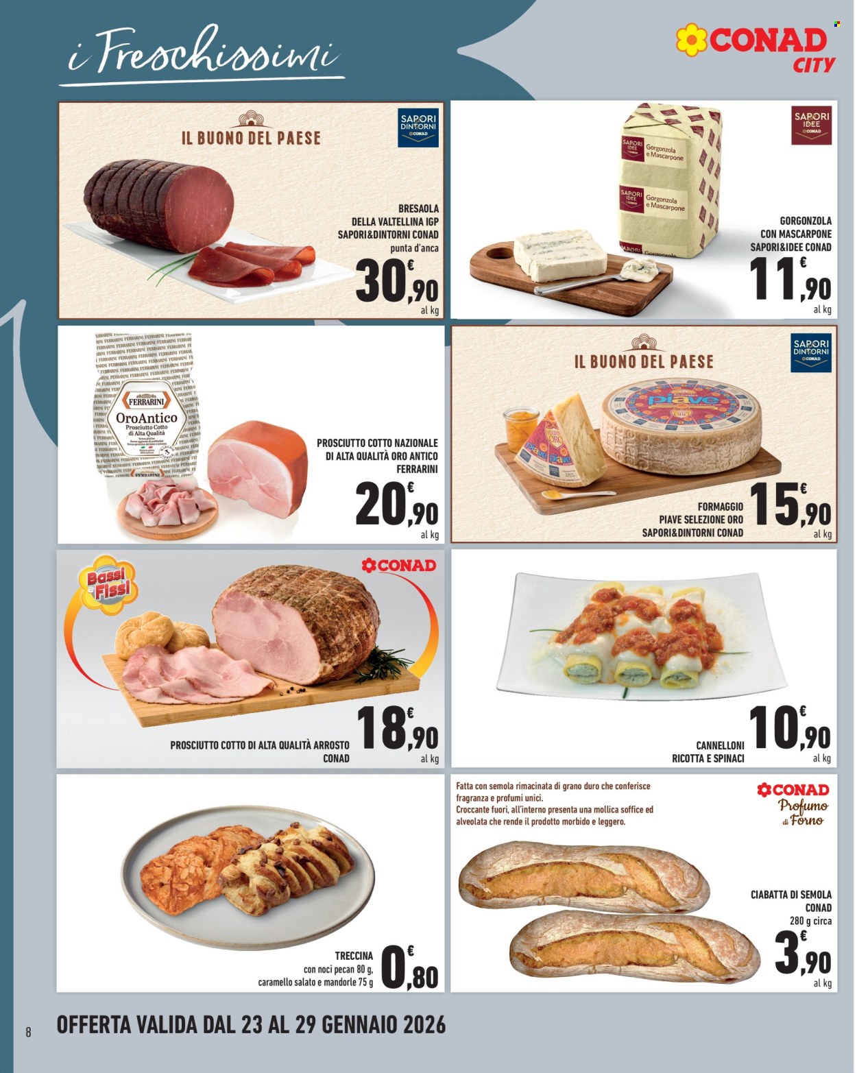Volantino Conad City - 23/1/2026 - 29/1/2026. Pagina 8