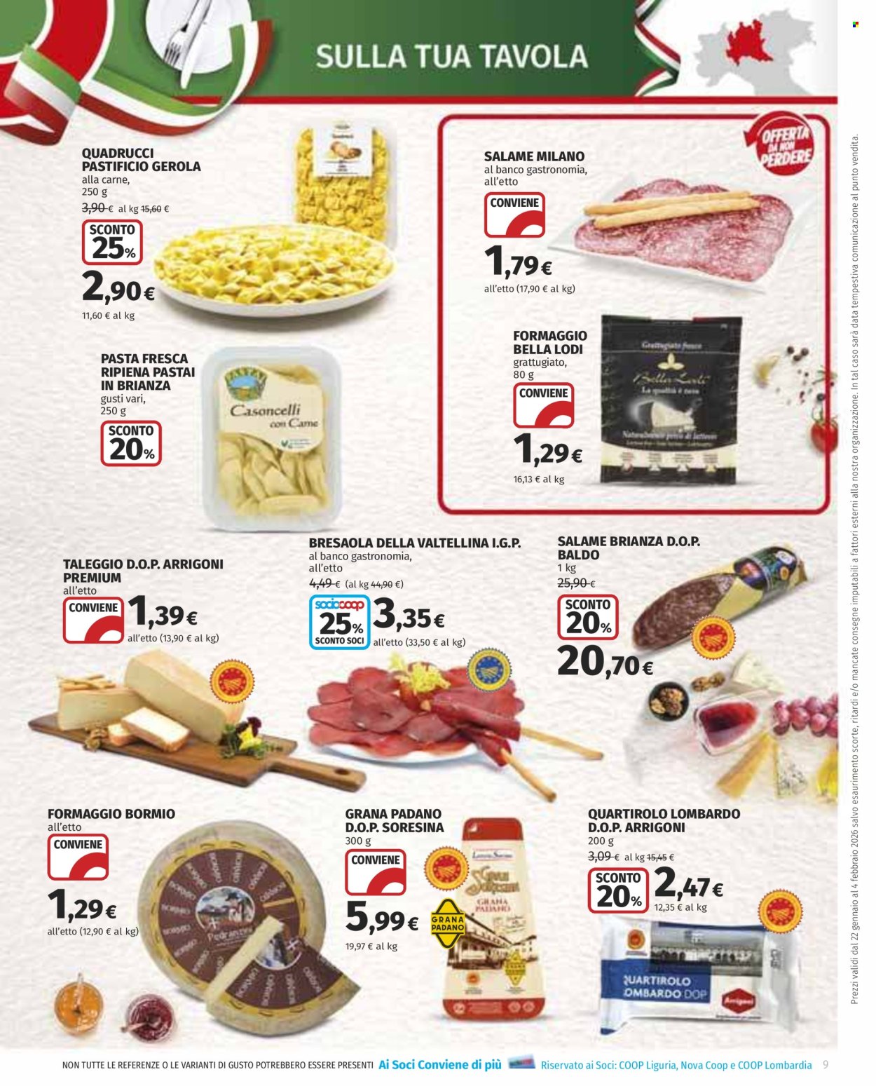 Leták Coop - 22.1.2026 - 4.2.2026. Strana 9