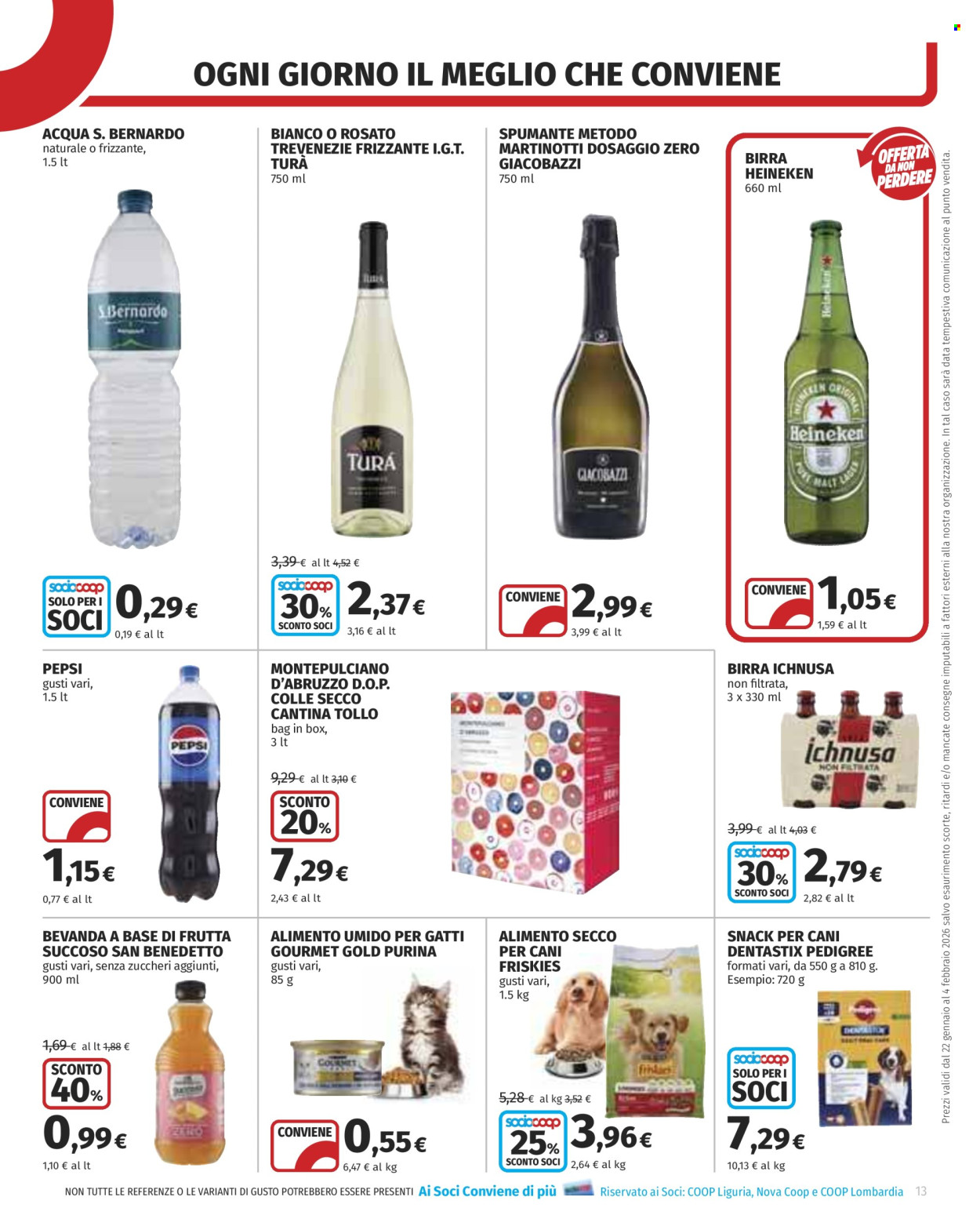Volantino Coop - 22/1/2026 - 4/2/2026. Pagina 13
