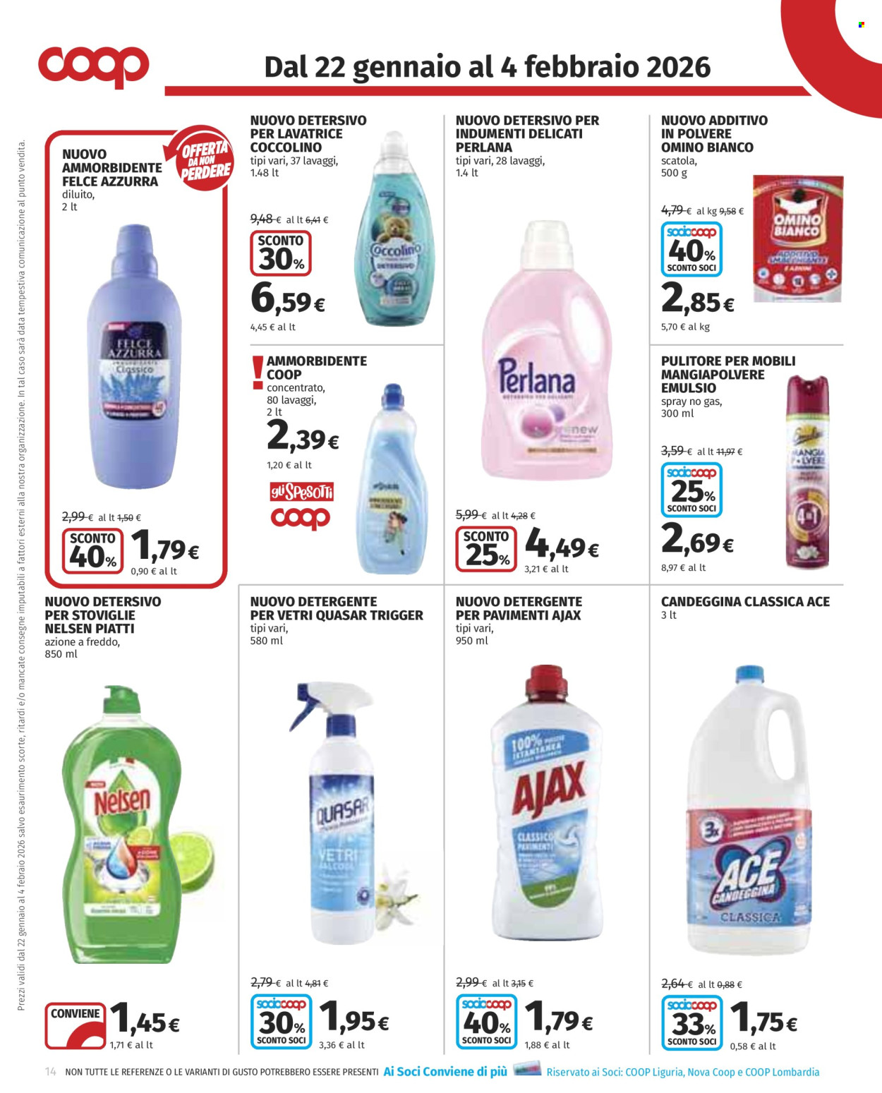 Leták Coop - 22.1.2026 - 4.2.2026. Strana 14