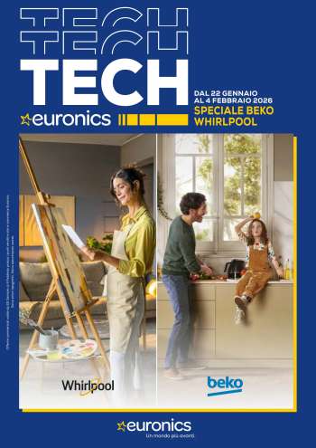 Volantino Euronics - 22/1/2026 - 4/2/2026.