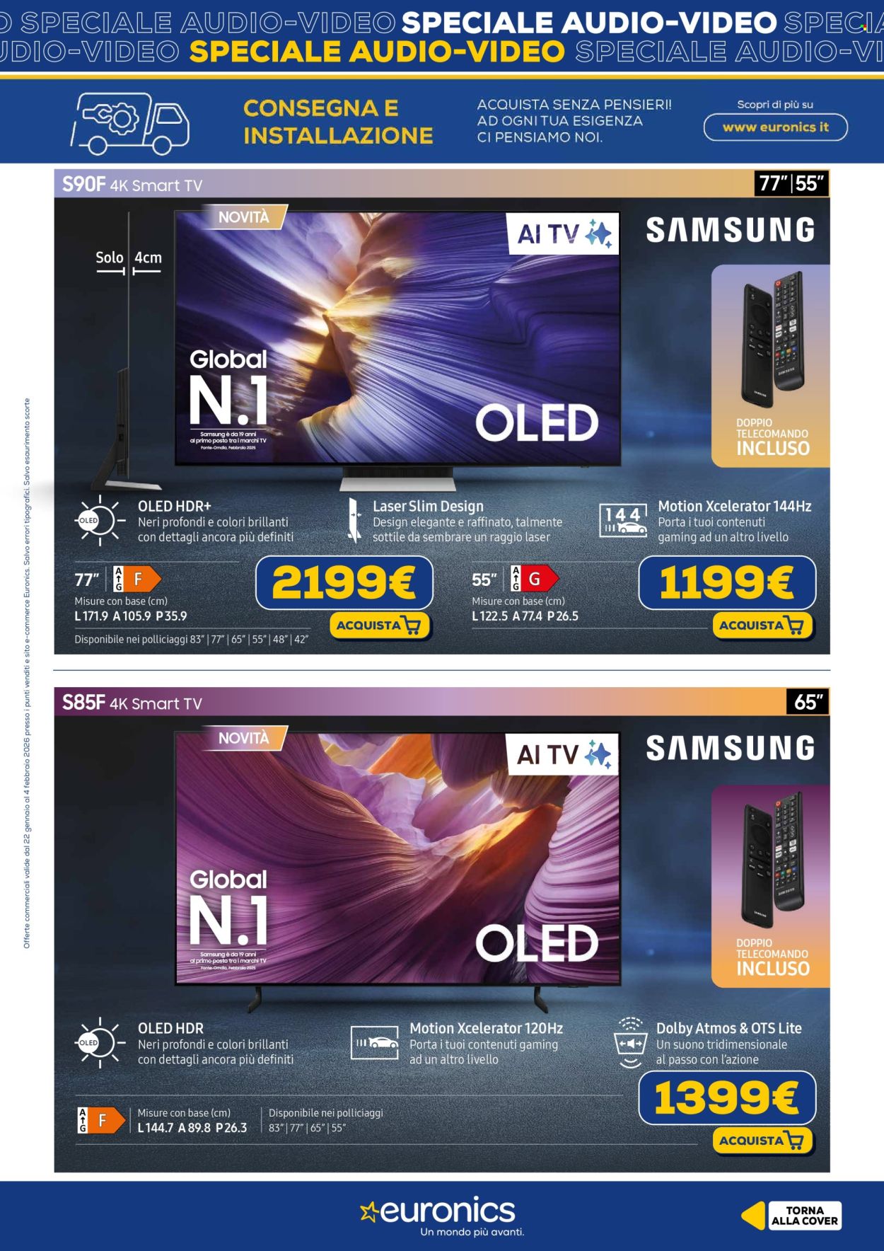 Volantino Euronics - 22/1/2026 - 4/2/2026. Pagina 5