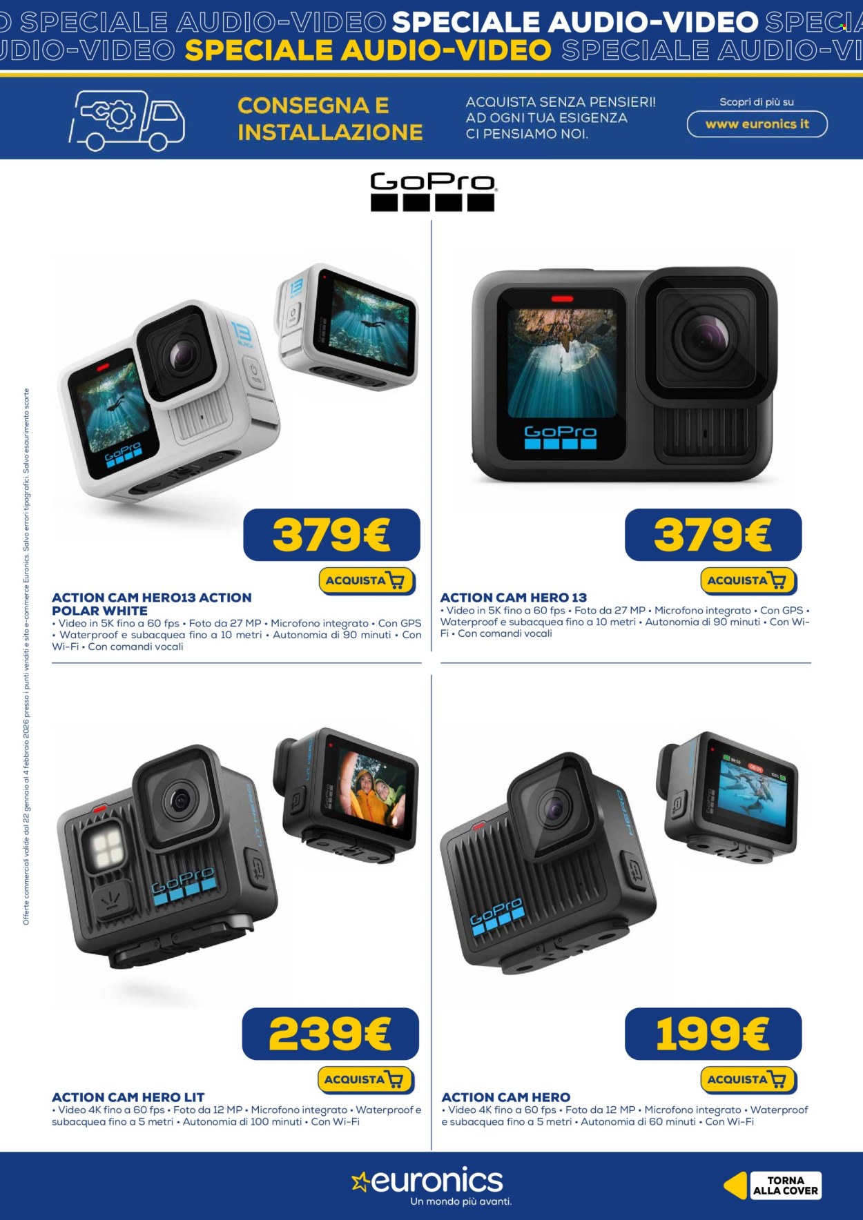 Volantino Euronics - 22/1/2026 - 4/2/2026. Pagina 17