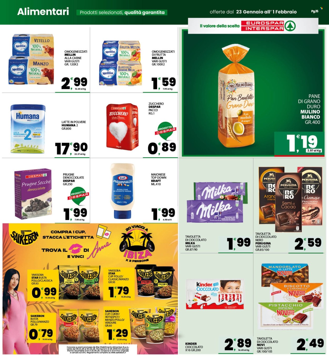 Volantino Eurospar - 23/1/2026 - 1/2/2026. Pagina 15