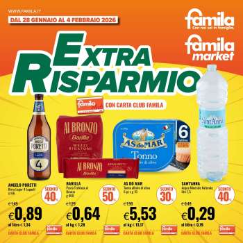 Volantino Famila - 28/1/2026 - 4/2/2026.